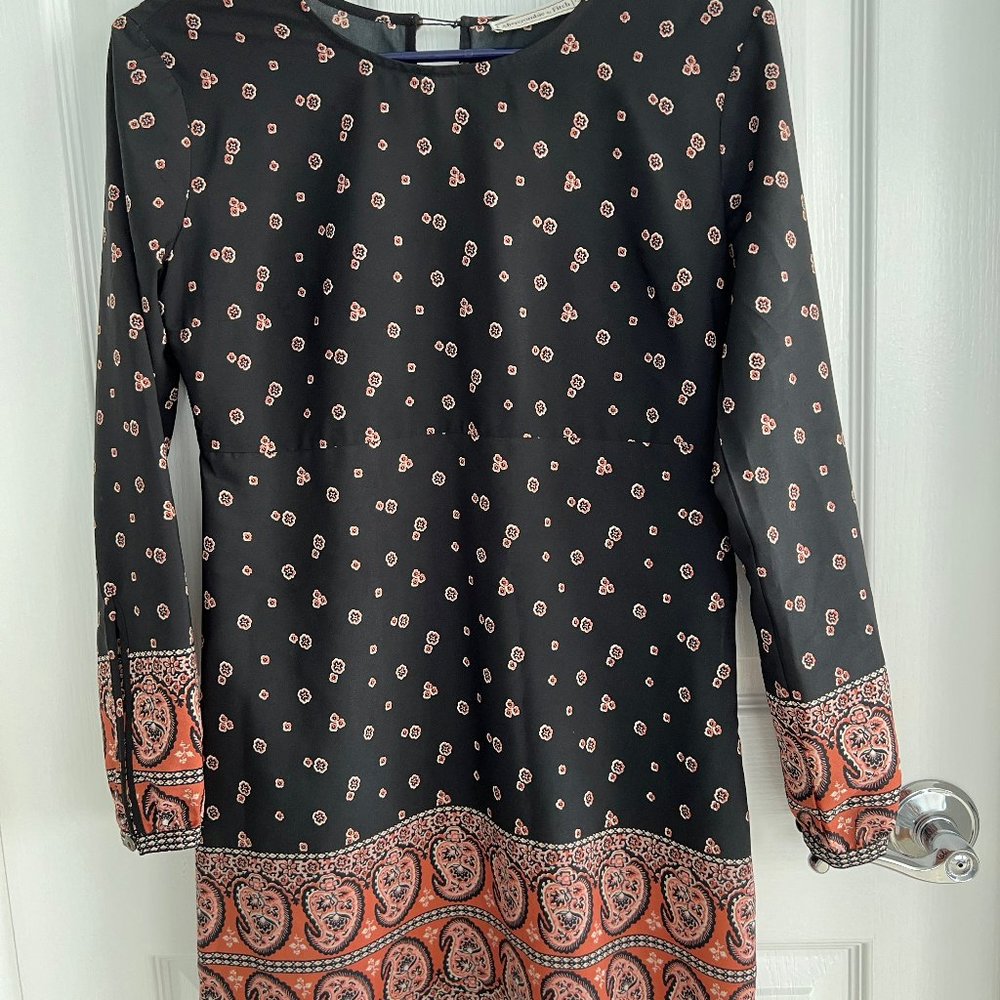 abercrombie & fitch XSP boho dress